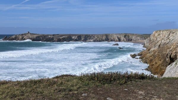 La pointe du Percho sur la côte sauvage de Quiberon