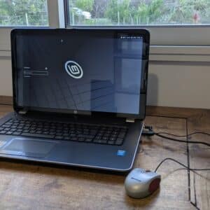 PC portable HP pavilion 17-e066sf Linux Mint